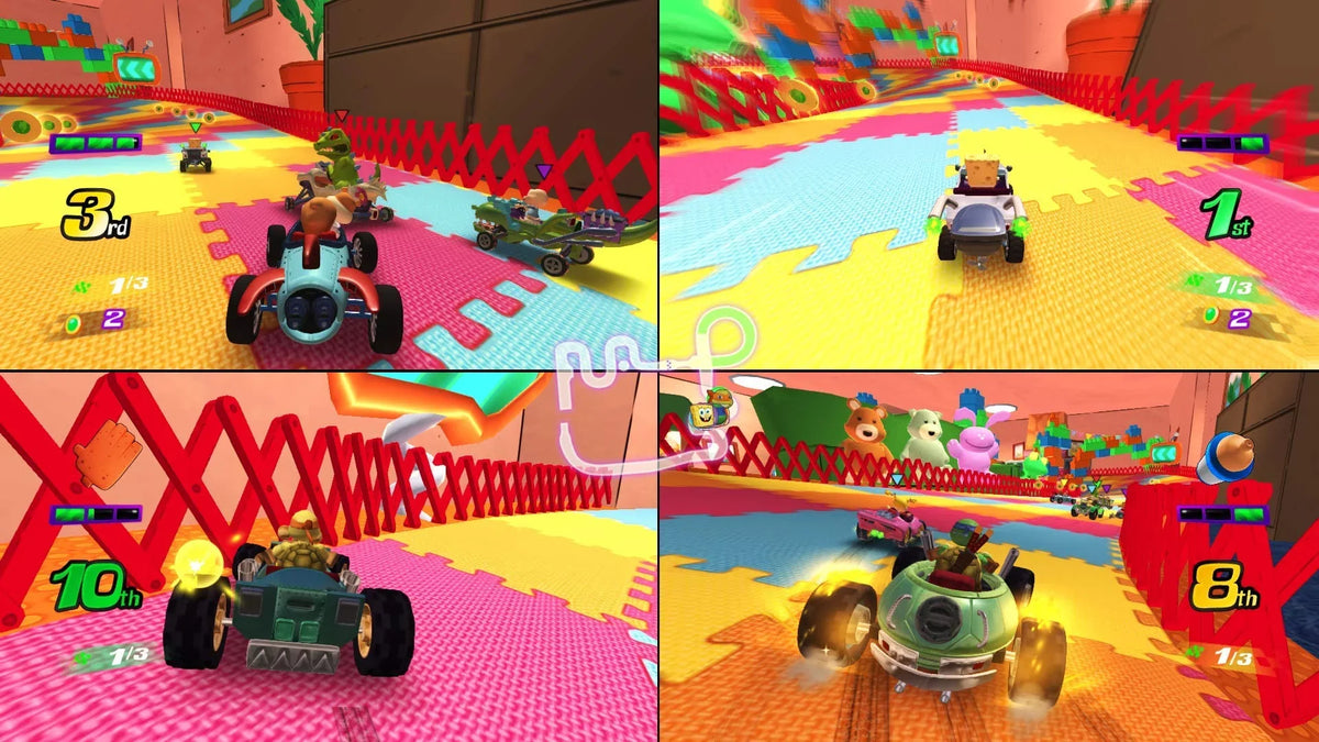 Nintendo Experience Ultimate Switch Kart Nickelodeon for Racing Racers: