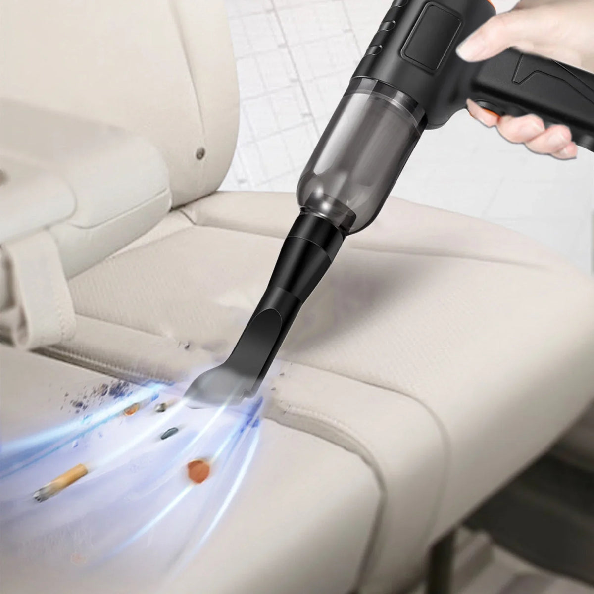 Handheld 16000 200W Pa Cleaner Visual Lightweight Bucket Dusts Cleaner Suction Hand Powerful Car For Vacuum Rechargeable 3000 MAh Battery Home Essentials Vacuum Vacuum Held