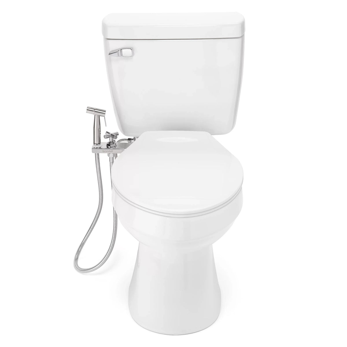 CleanSpa with and Brondell Holster Luxury Integrated Shut Hand-Held Steel Stainless Sprayer Bidet off,