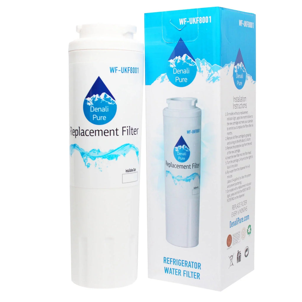 UKF8001AXX with Amana with Filter Compatible liquid Amana 5-Pack Fridge Cartridge Compatible Filter Refrigerator - ARSE67RBW liquid