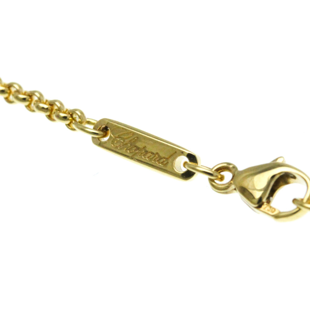 Necklace Yellow Happy Pre-Owned (Good) Fashion Necklace (Gold) Chopard Diamond Square Men,Women 79/3210 Diamonds (18K) Pendant Gold