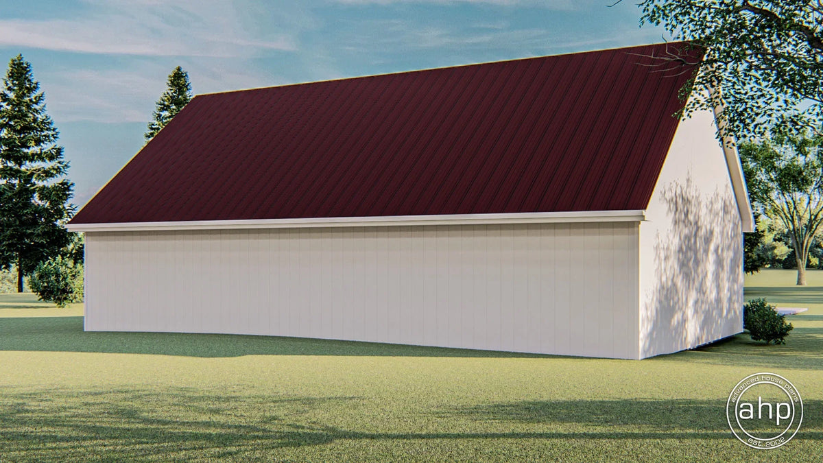 Pole Grant Plans: Frame Barn/Post House | | Builder 29445 Plan Advanced Ready Blueprints