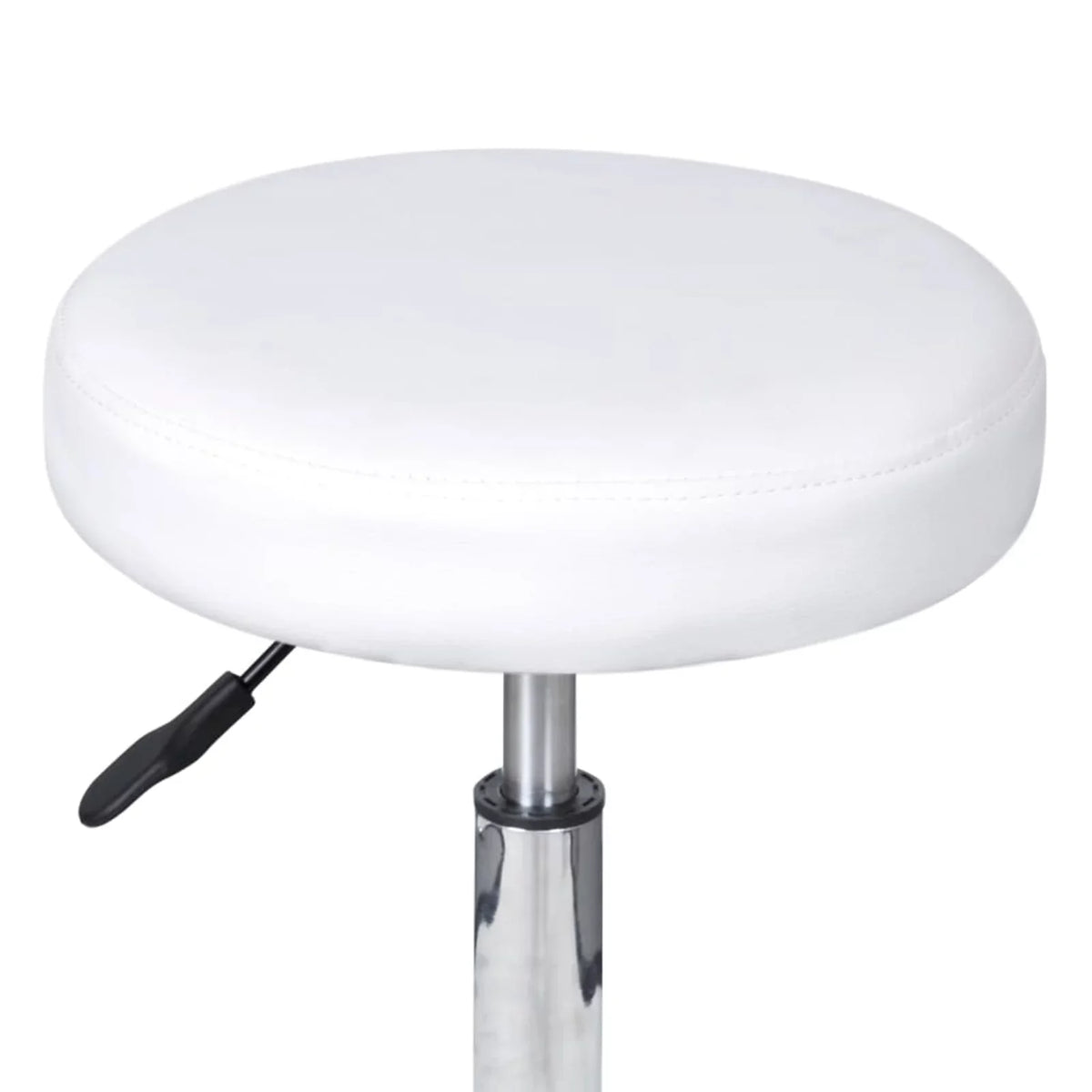 Office Suzicca Faux Leather White Stool