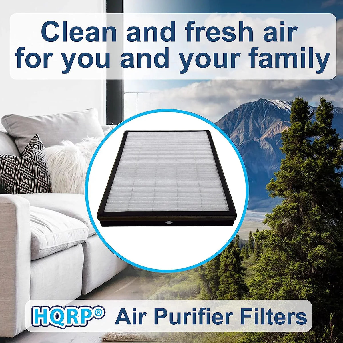 Filter Air SPA-550A BioGS Cleaners Air Air 2.0 SPA-625A fits HQRP Rabbit Purifier