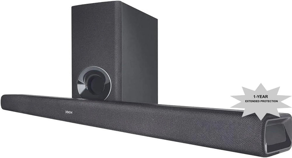 Bar (2020) Subwoofer Additional DHT-S316 Year Sound Protection Denon Extended Bluetooth with 1 Amber an and
