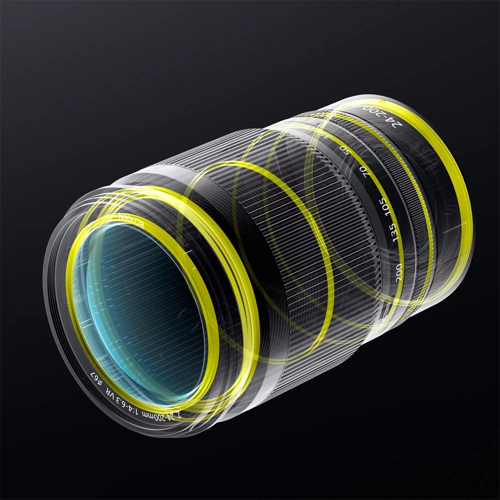 Enhanced Protection Lens Pack Zoom with Bundle 24-200mm Telephoto 20092 VR Nikon 7 YR NIKKOR Mount f/4-6.3 CPS Z for Z Cameras