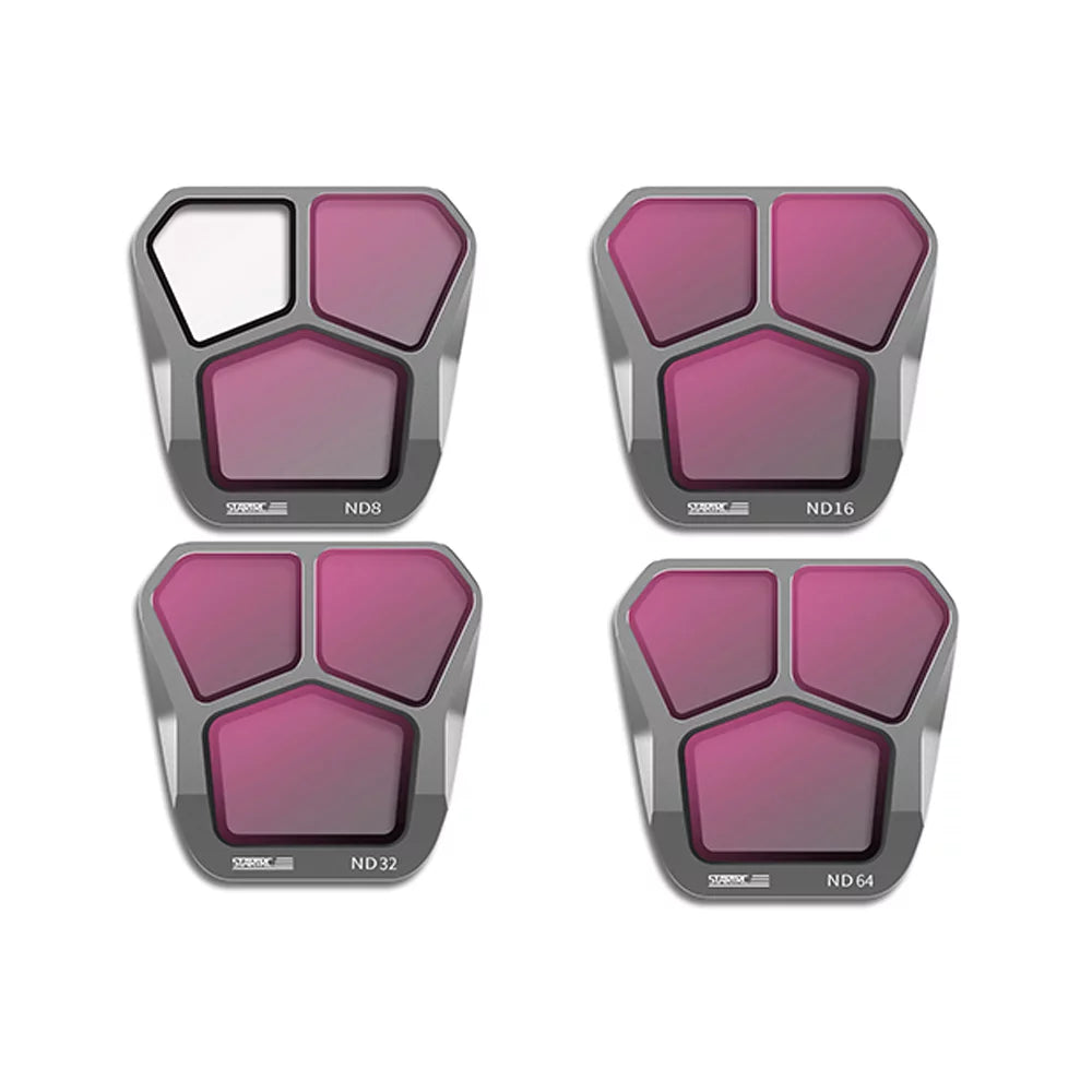 Dcenta DJI Waterproof Filters 3 ND ND8/ND16/ND32/ND64 for Filters 4-Pack Mavic -