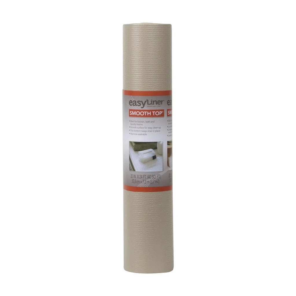 Non-Adhesive Taupe, 20-Inch Shelf 24-Foot EasyLiner 2 12-Inch Top Smooth 20-Foot, x Total and Liner Duck Rolls x