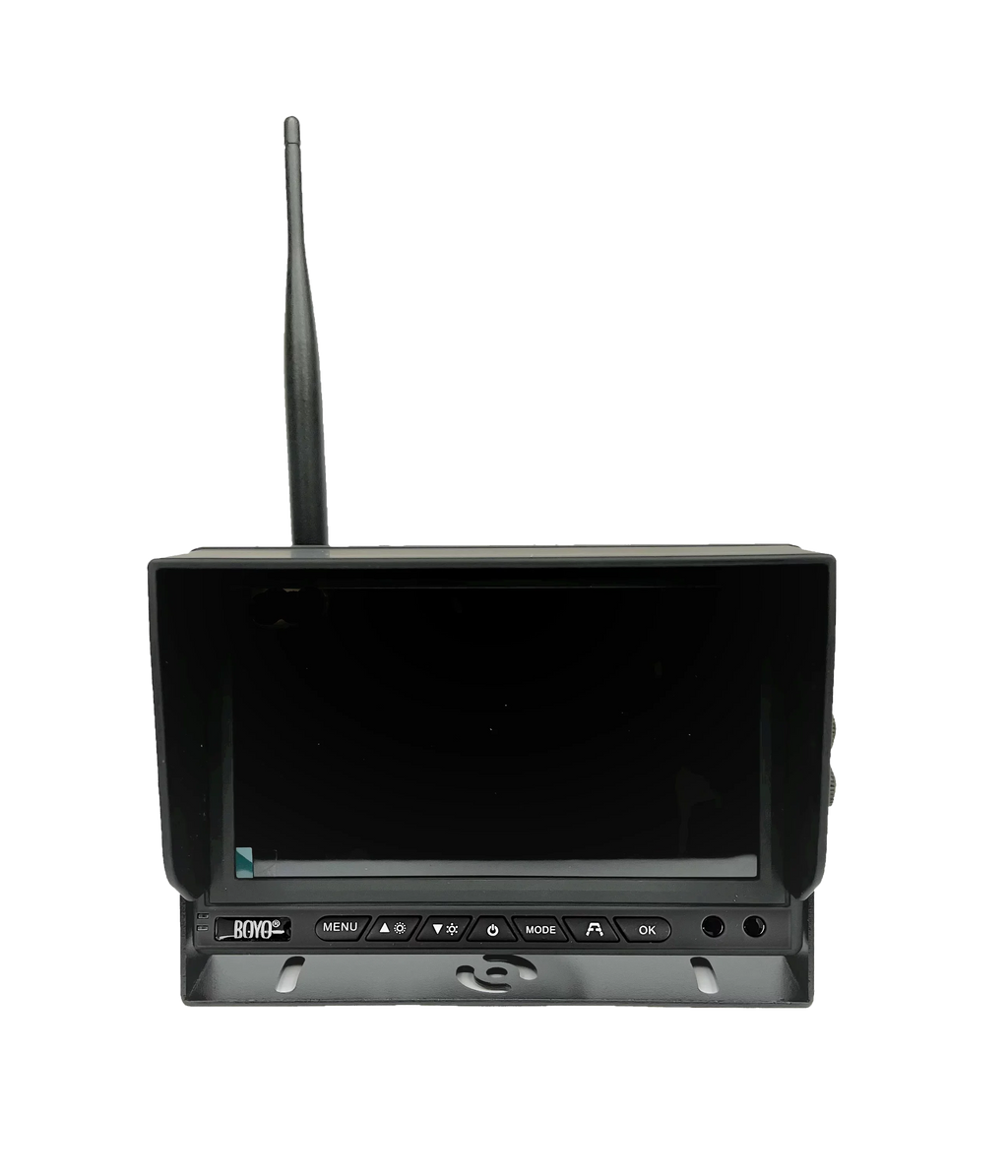 for 7” and Camera Van VTC701AHD-Q2 Truck, System Monitor (2 and BOYO SUV Channel) with Backup Camera AHD Backup Vehicle Car,