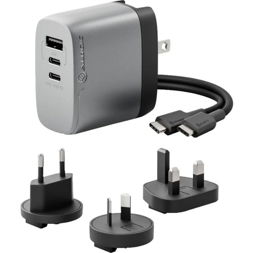 Power Multi-Country GaN Charger Alogic Rapid 3X67 67W