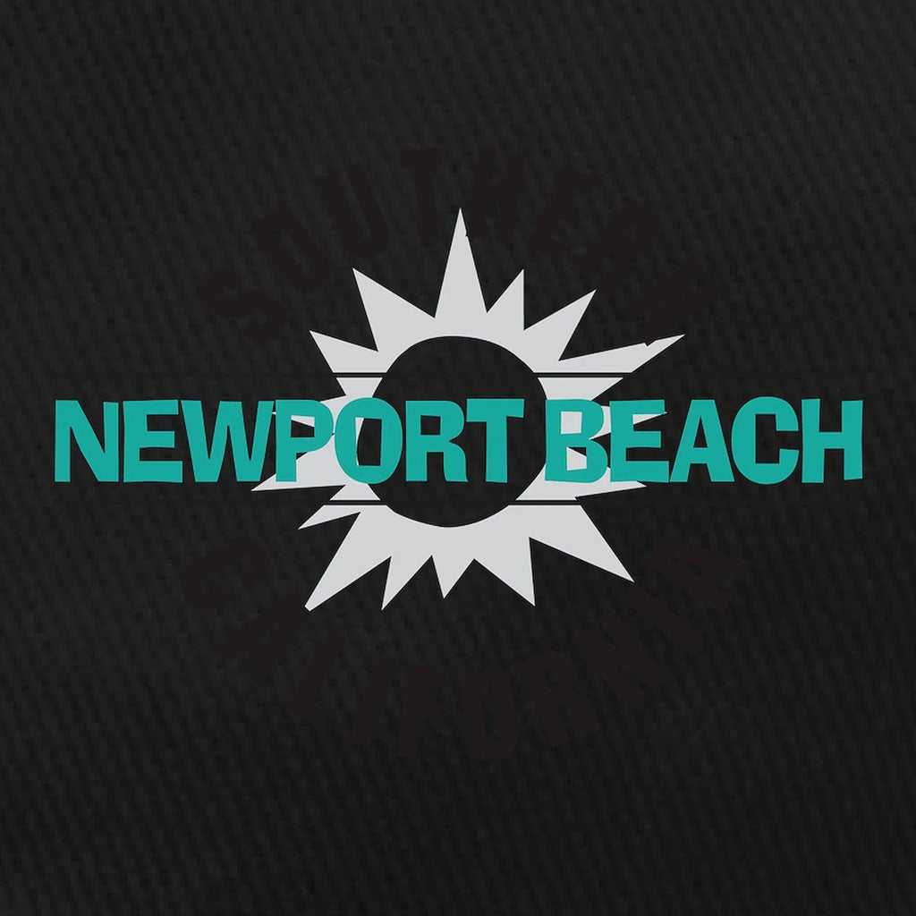 Adjustable Black Cap Baseball Beach Hat Canvas - CafePress - Printed Cotton Black Newport California