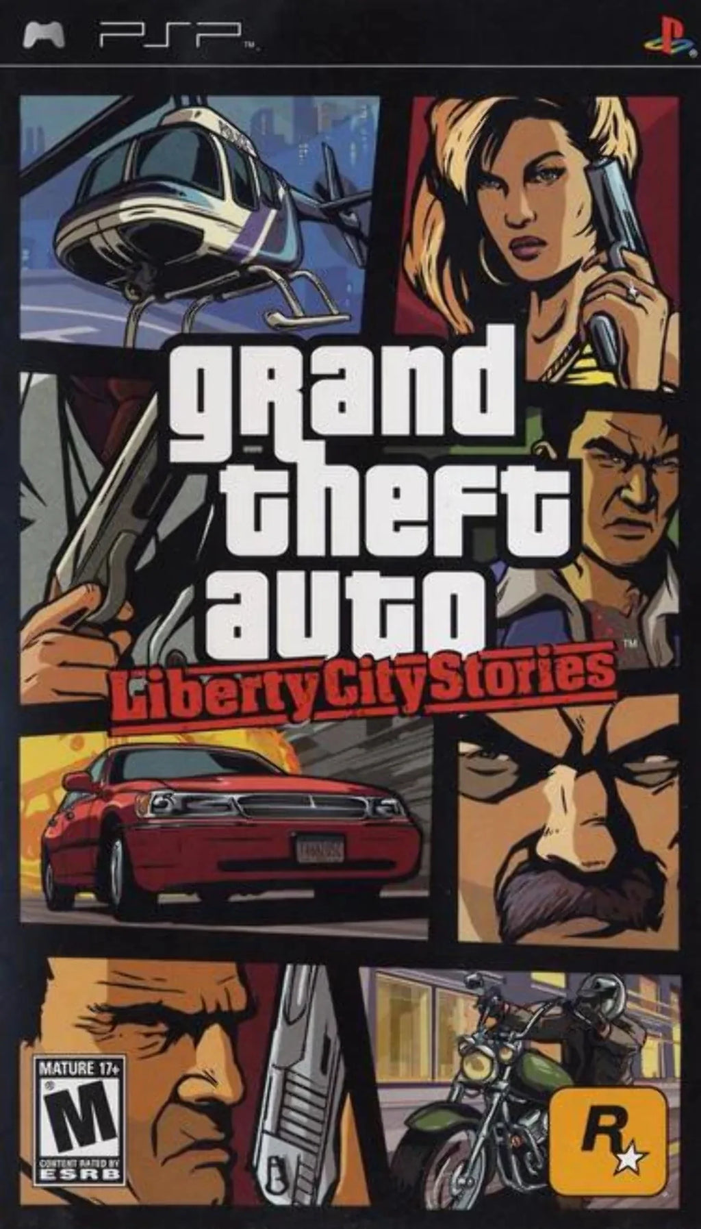 PSP Stories Theft | Liberty Auto: City | Portable Grand PlayStation