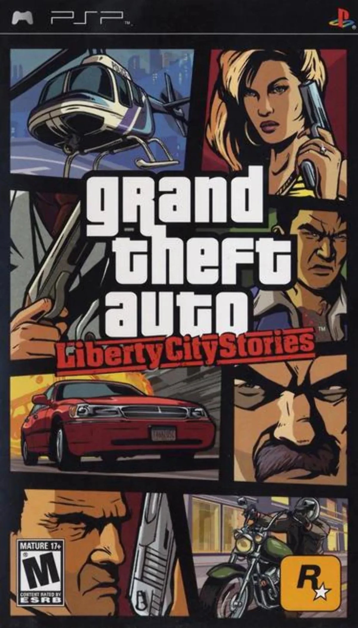 PSP Stories Theft | Liberty Auto: City | Portable Grand PlayStation
