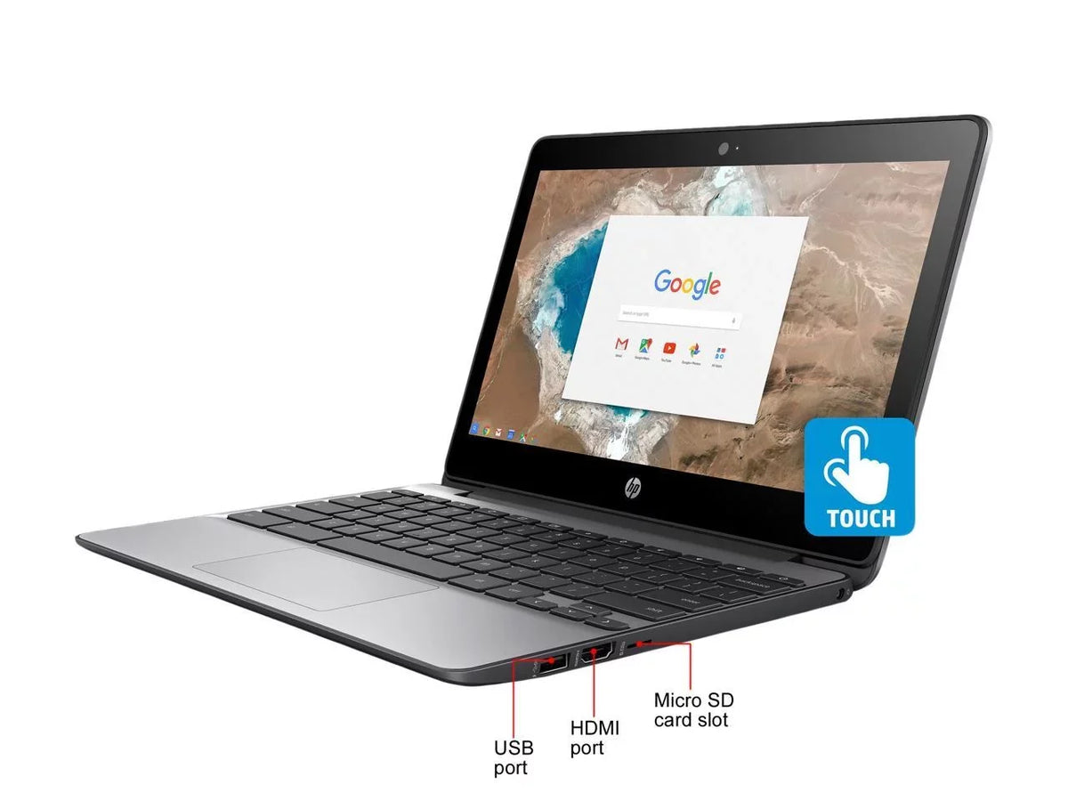 GB Celeron 1.60 HD (Refurbished) Intel 4 GHz Restored GB HP Chromebook 11.6" Touchscreen 11-v020nr RAM N3060 16