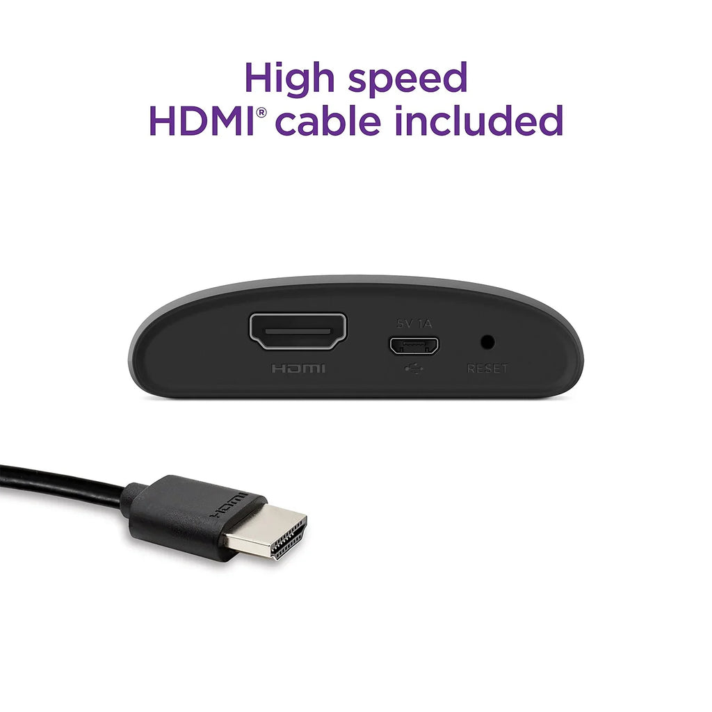 HDMI Player with Speed Remote and Simple HD High Roku Express Streaming Cable Media