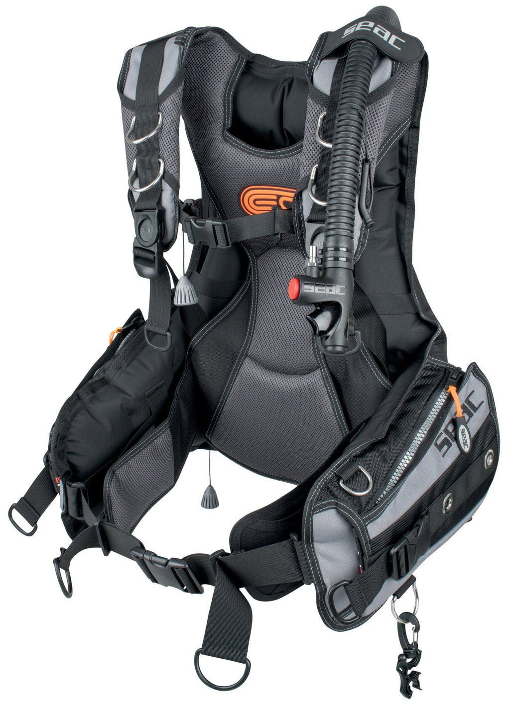 Buoyancy EQ-PRO Compensator - SEAC Black/Grey Medium -