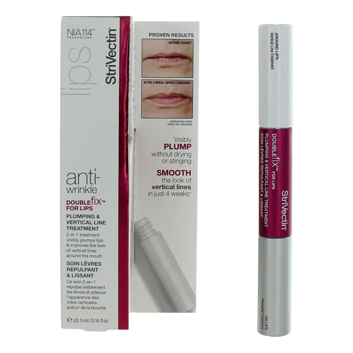 Lips .16oz Anti-Wrinkle StriVectin Lip StriVectin, by DoubleFix for Treatment