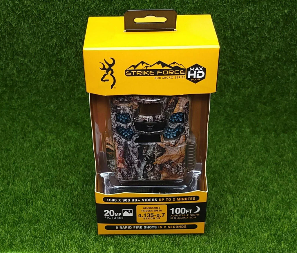Max Trail Browning Cameras Plus 20MP Force HD Trail Strike Camera