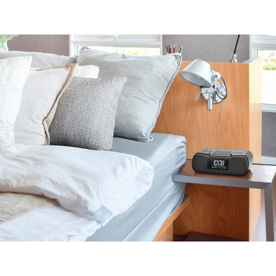 Am/Fm Clock Lcd Atomic Rcr22 Radio Display With Sangean