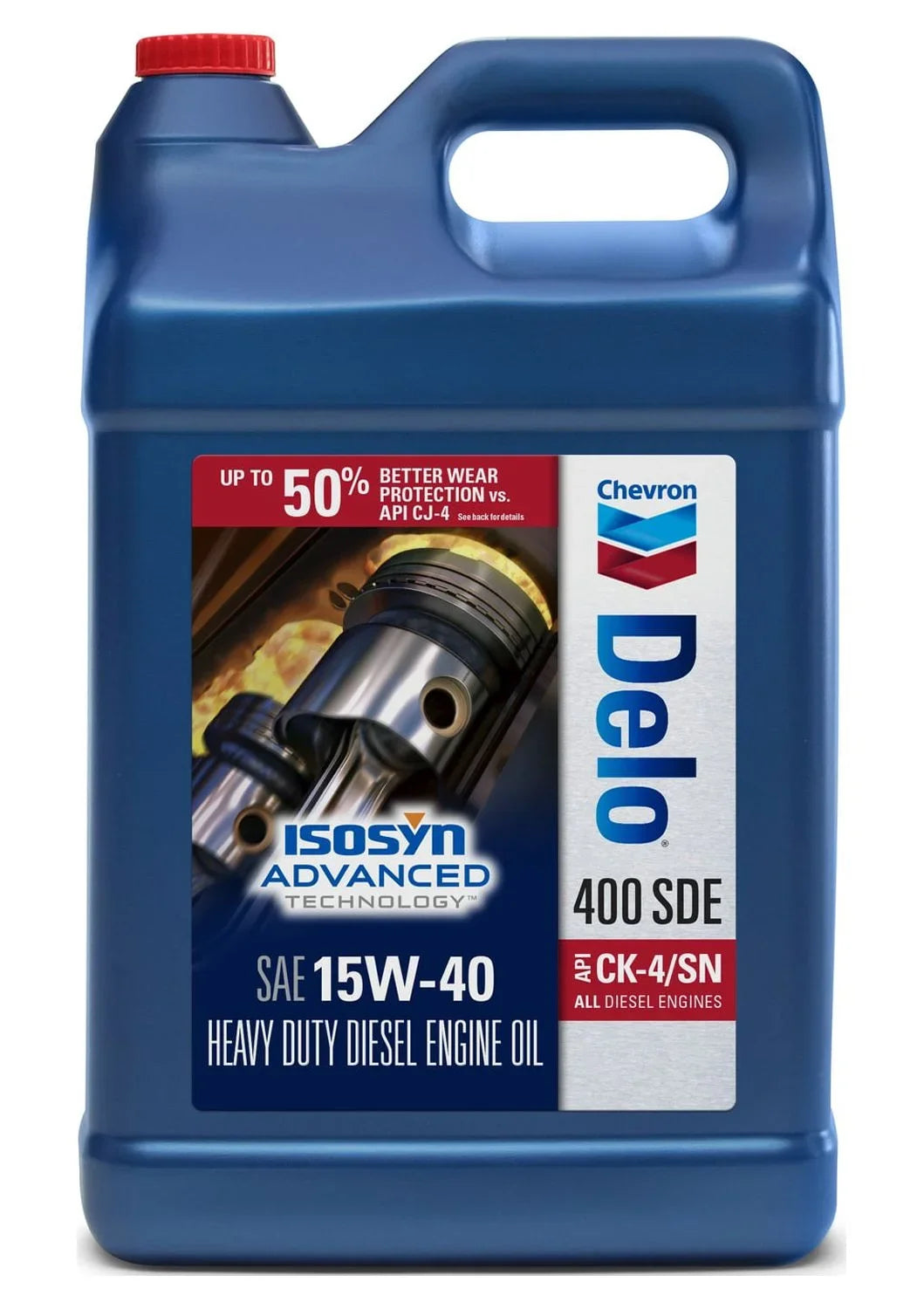 Duty CK-4 Delo Gallons 2.5 SDE Oil, Heavy Chevron 15W-40 400 Motor Diesel