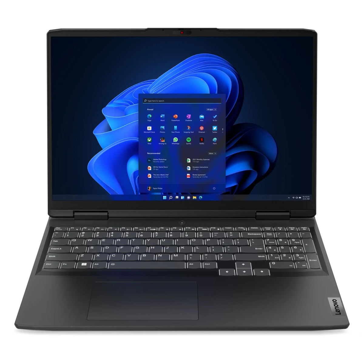 For Laptop, 3 Gaming IdeaPad IPS 8GB, 512GB, 16" 7 Gaming 165Hz, Ryzen 6800H,