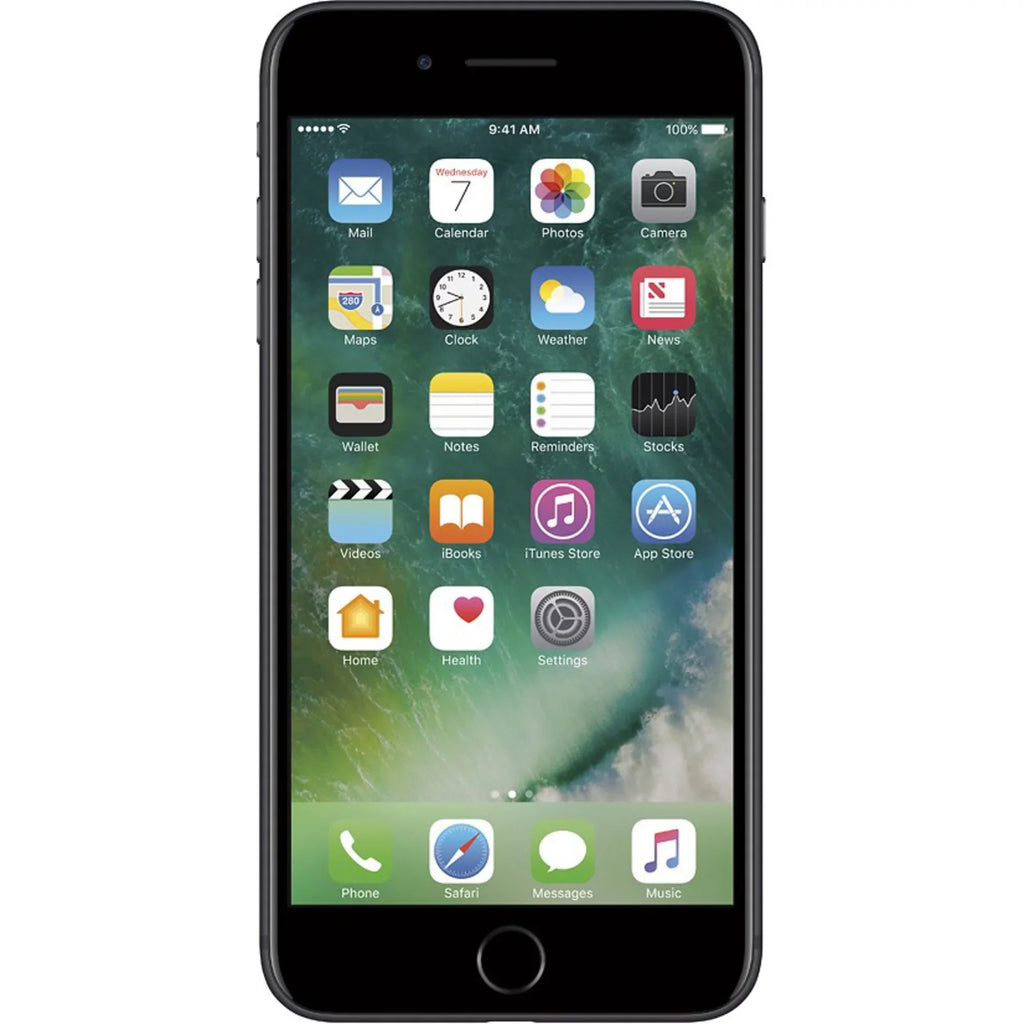 7 Restored (T-Mobile (Refurbished) Smartphone Plus Black iPhone 128GB Locked)