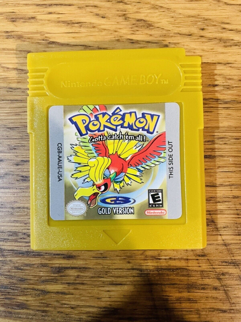 Gold Gameboy Tested And Color Pokemon - Version - Working