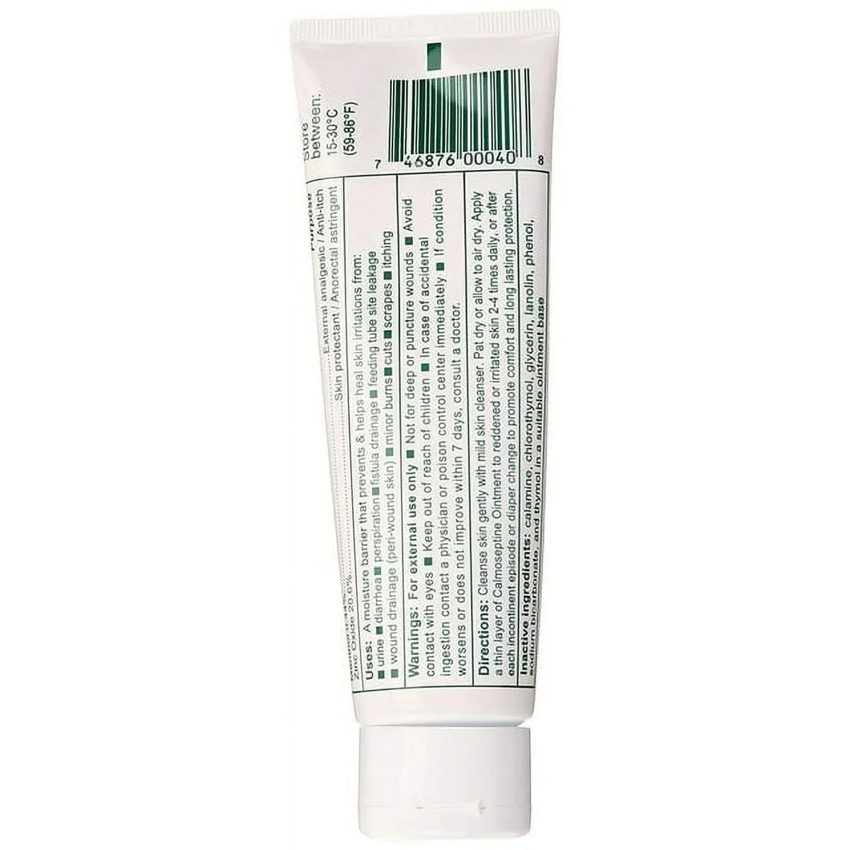Calmoseptine - Pack for Skin - & 4 Wound of Ointment with Zinc for Oz, Rashes, Menthol Barrier Skincare Irritation, Diaper 5 Moisture Itching Burn, Healthy Effective Care, Cuts & Oxide Healing