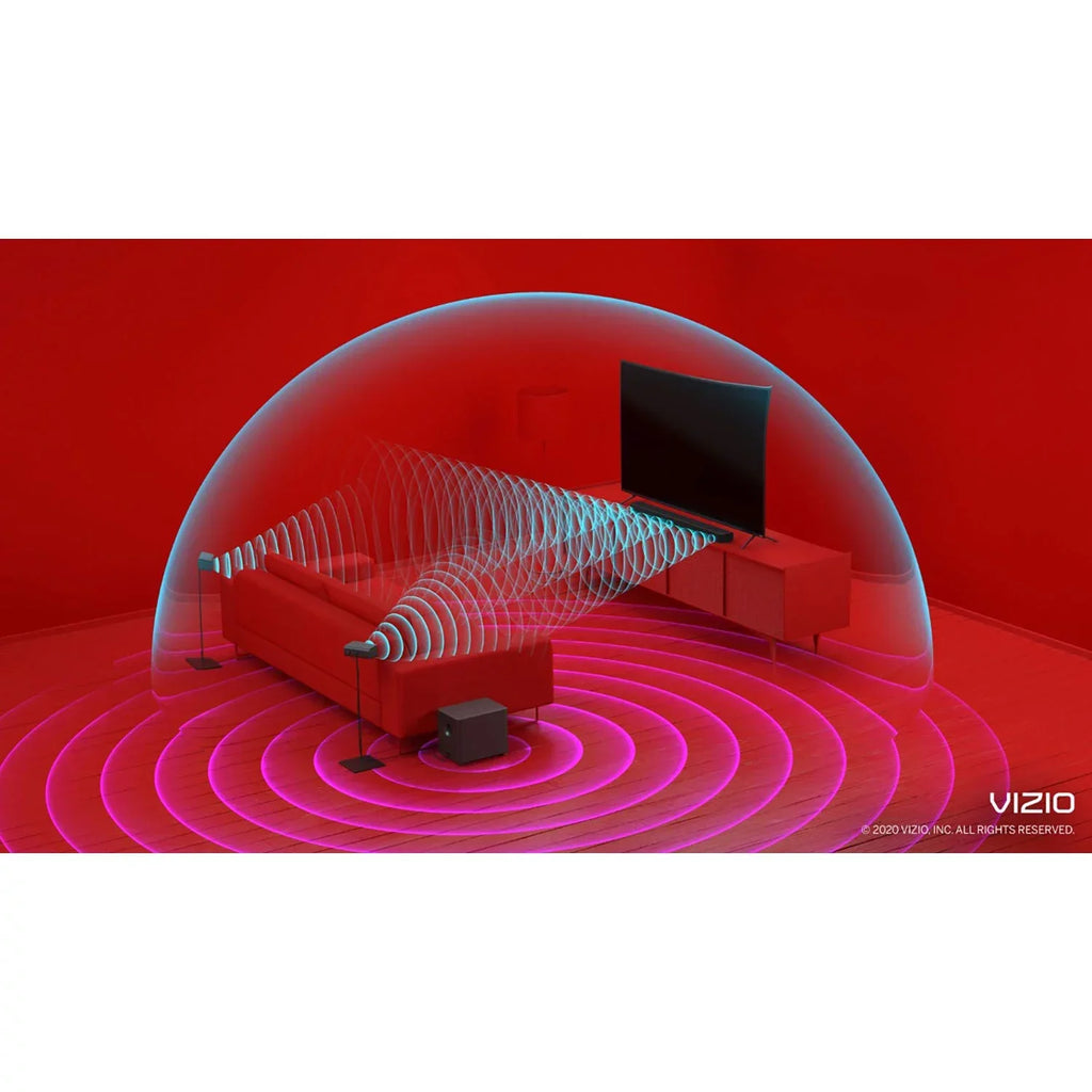 Bluetooth Bar Atmos, Dolby DTS:X, VIZIO with Premium 5.1.2 M-Series Sound