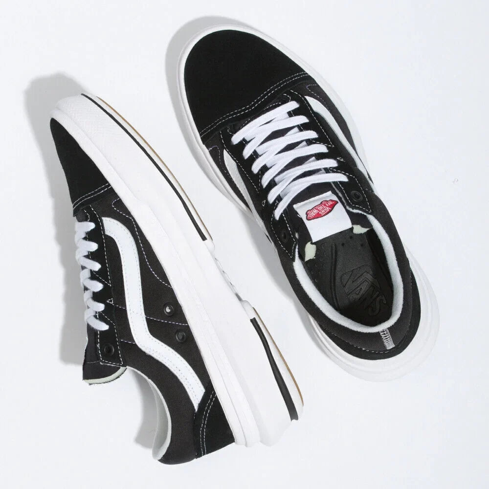 & Unisex CC Black Vans Shoes Skool Canvas Overt B472 White VN0A7Q5EBA2 Old (5) Skate
