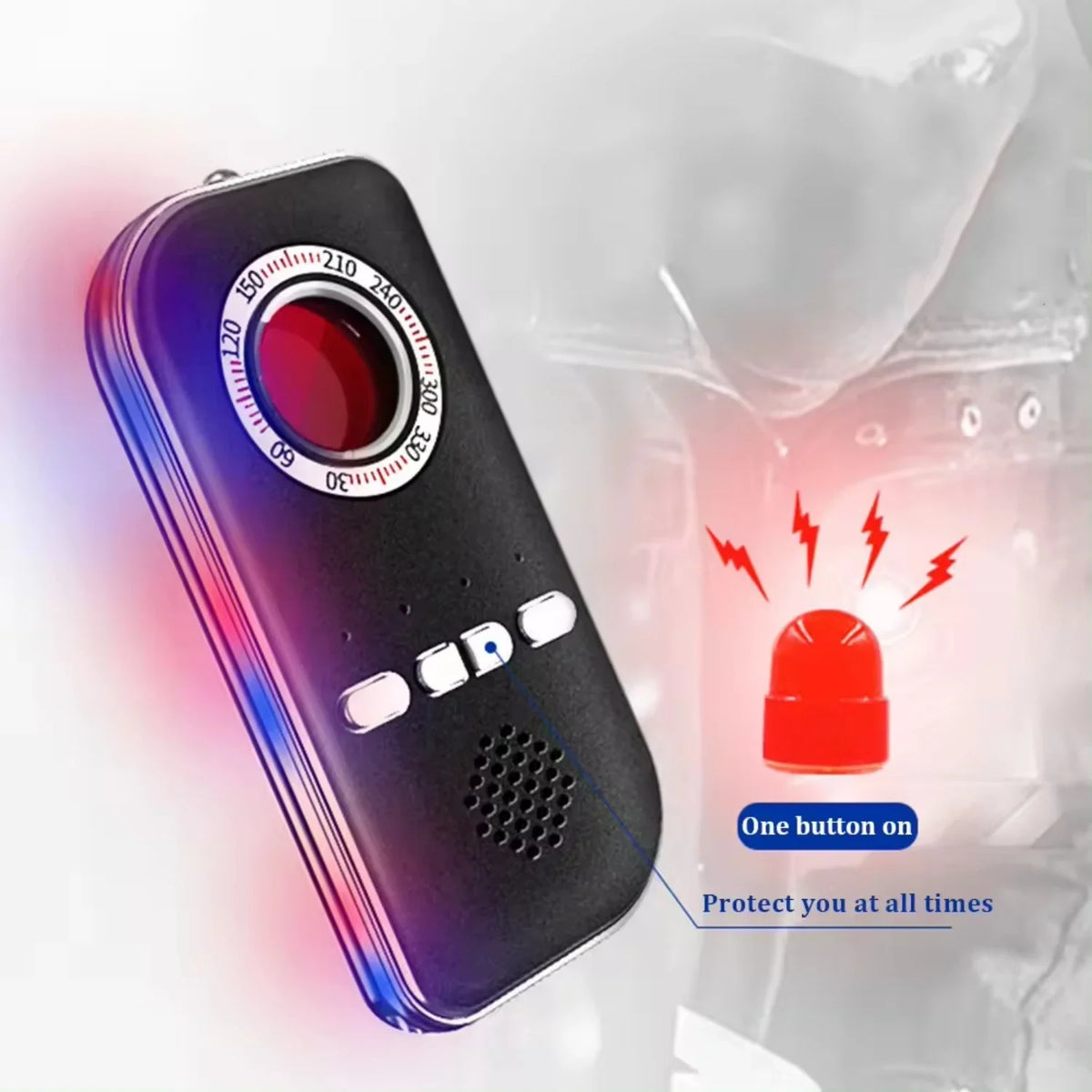 GPS Phone Spy Anti Camera Detector K300 Wireless Hidden RUseeN Anti-theft Signal