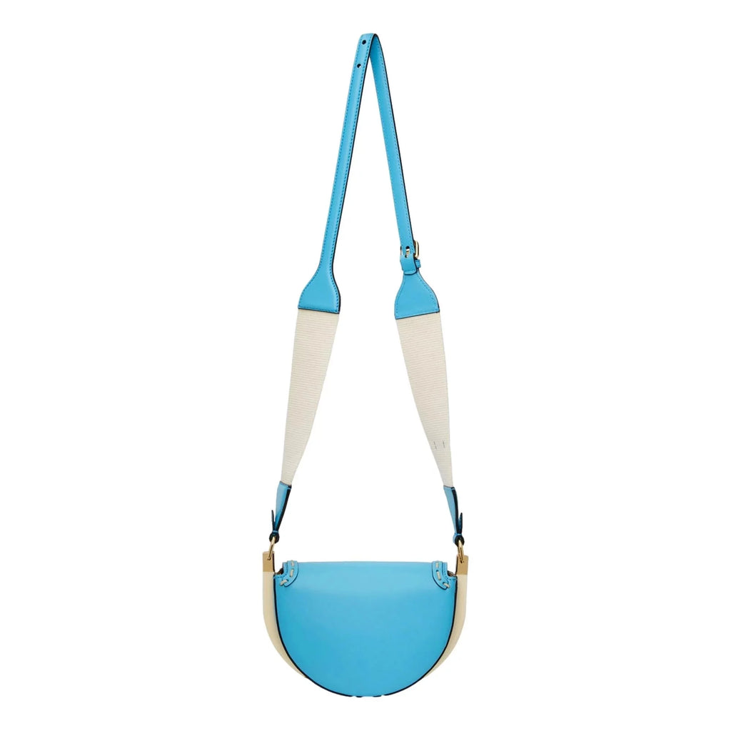 Moonlight Bag Blue Fendi Satchel Leather Cyber Crossbody