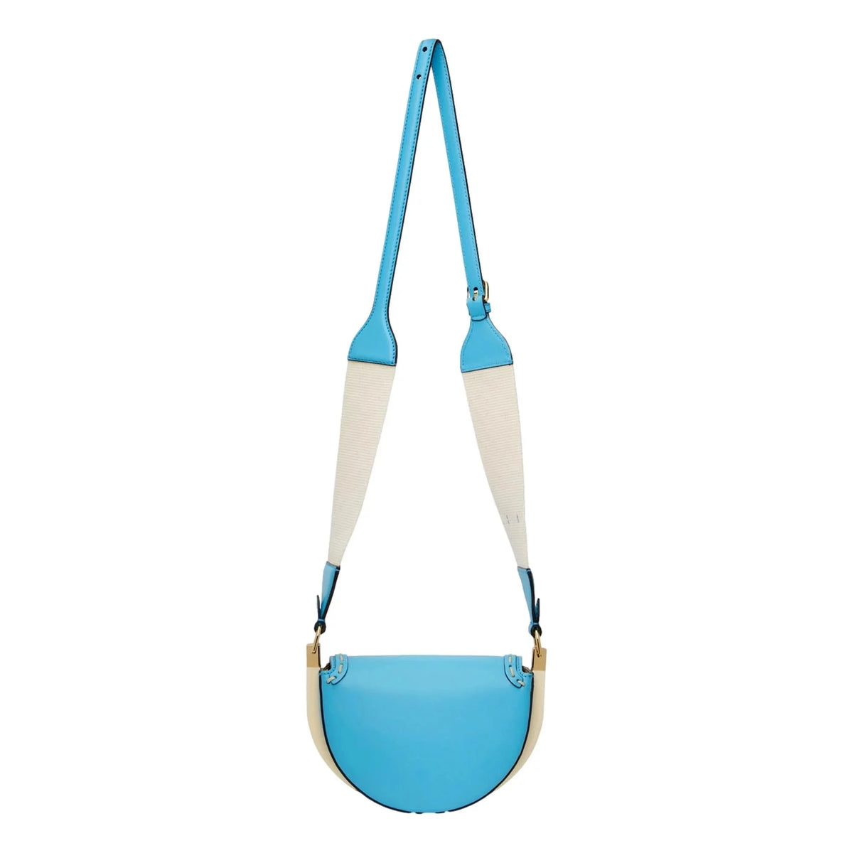 Moonlight Bag Blue Fendi Satchel Leather Cyber Crossbody