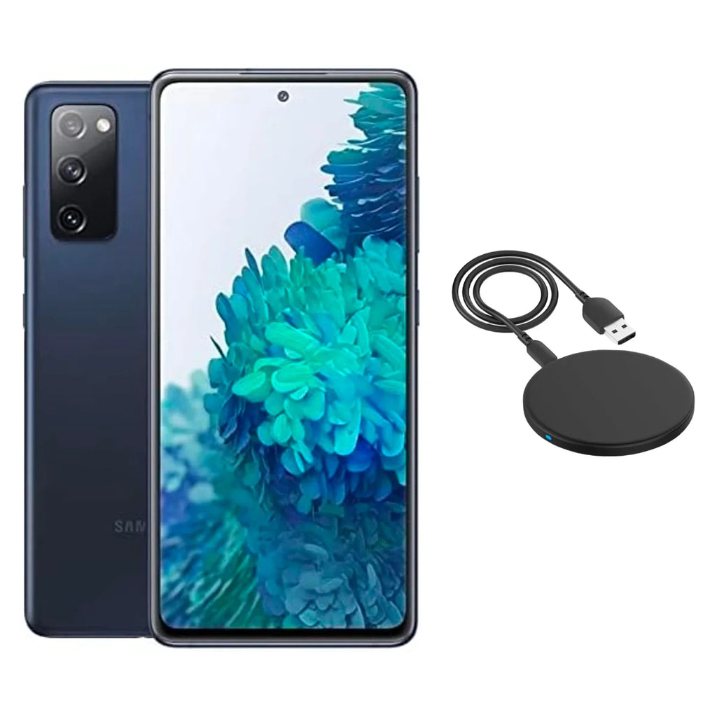Cloud 128GB (Grade w/ Unlocked) (Refurbished) A) FE Restored Wireless Charger Galaxy Navy S20 (Verizon G781V 5G