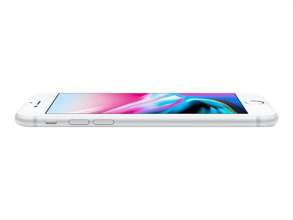 iPhone LTE 8 Plus - Silver Unlocked Restored (Refurbished) 256GB,