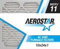 10x24x1 Aerostar 10x24x1, Air the 11, Filter, in USA of 6, Made MERV Box Pleated