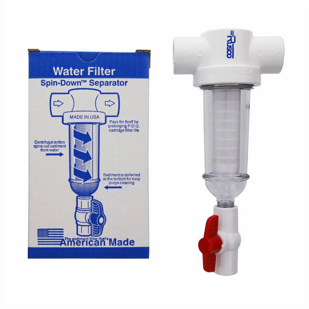Screened Polyester Spin-Down Filter 1-100-F Rusco System