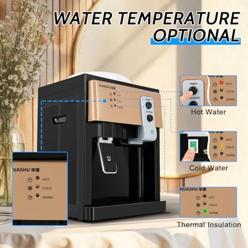 Dispenser Gallon 5/3 Cold Use and Dispenser liquid Office liquid for Cooler Hot Countertop 110V Home