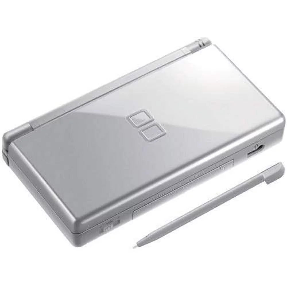 (Refurbished) Silver Gray Metallic Nintendo DS Restored Lite Grey