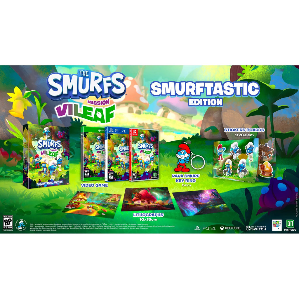 The Games, Mission One, Edition, Smurfs: Maximum [Physical] Vileaf-Smurftastic Xbox