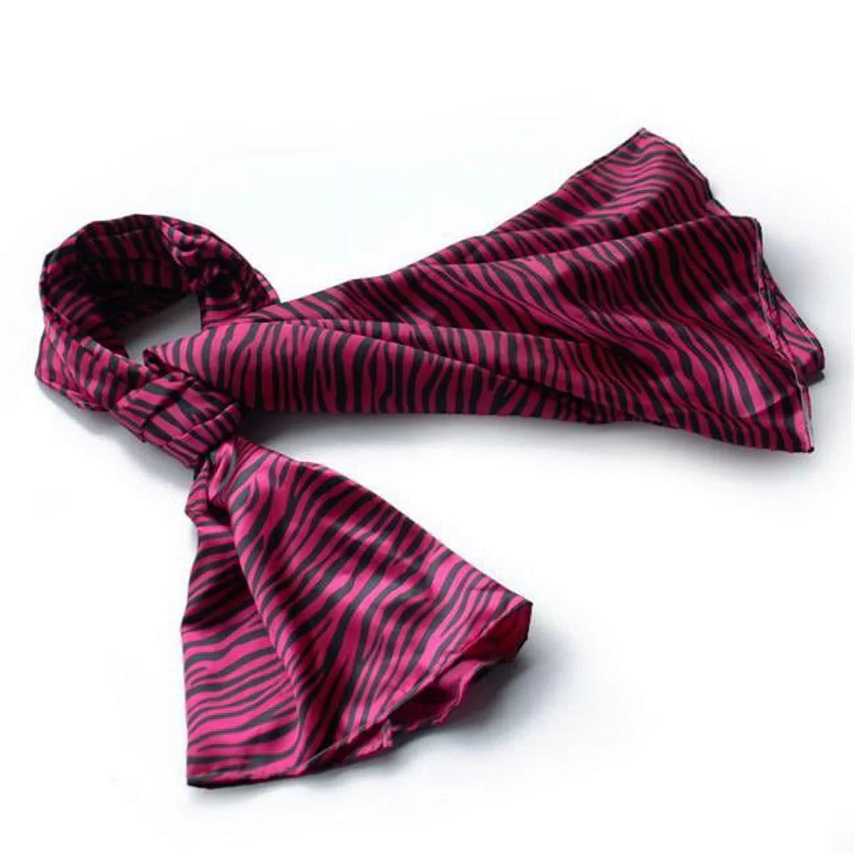 Pattern Silk Fushcia Animal soft Zebra Funky super BRA-SCA01030-L Scarf/Wrap/ShawlLarge Blancho