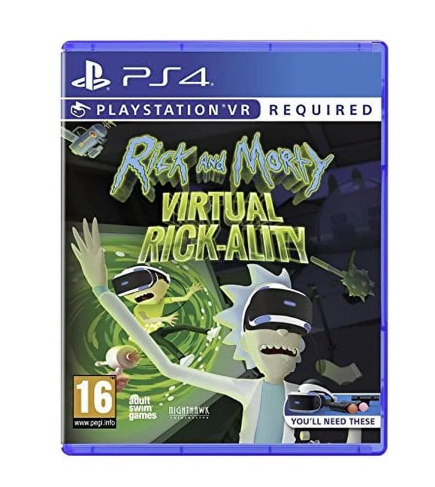 Virtual (PS4) and Rick-Ality Rick Morty