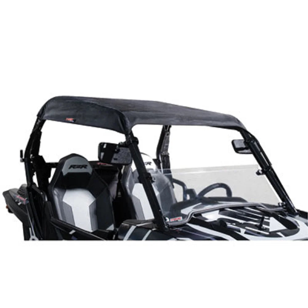TURBO Roof UTV FOX XP Compatible 2018 Fabric RZR Edit. Black Polaris RANGER With
