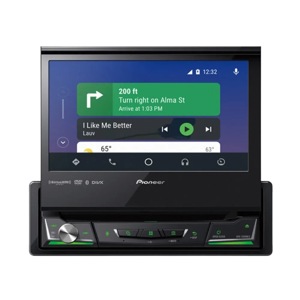 Receiver DVD Bluetooth Bullet & New Camera 6.8" w/ AVH-3500NEX Multimedia Pioneer