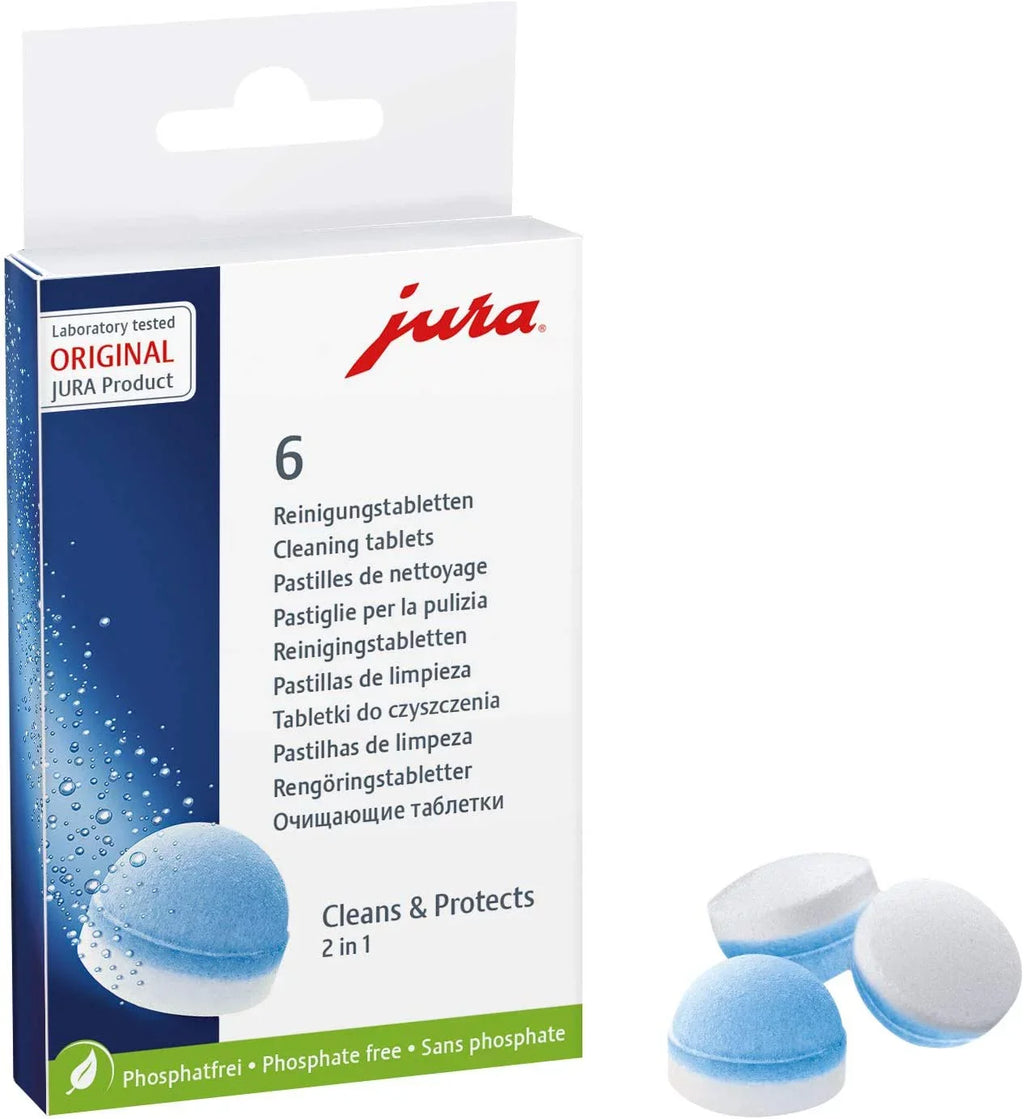 (6 and liquid Cartridges Claris Cleaning Jura Combo Tabletts) Tablets Blue (x3) Pack Filter