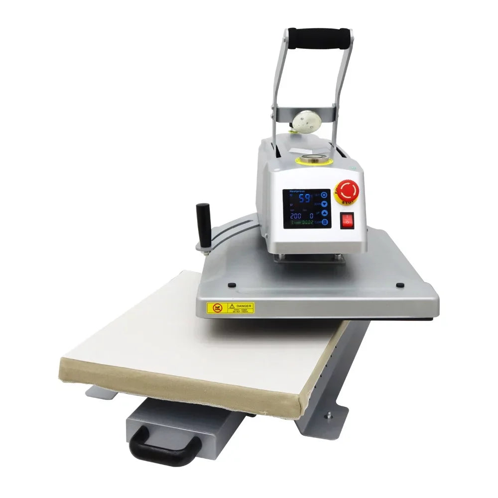 Transfer INTBUYING Sublimation Semi-Auto 16x20in Heat Magnetic Press Machine Heat T-Shirt Printing