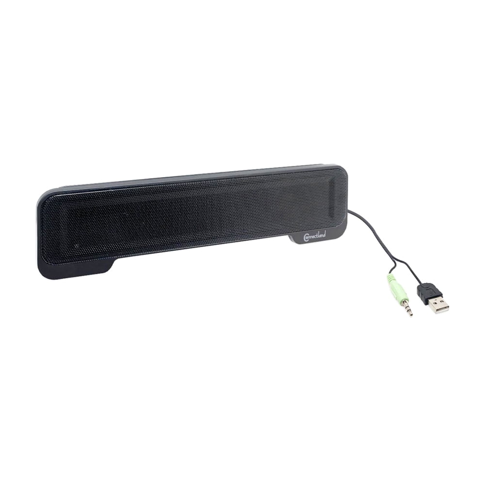 Add Laptop Computer Portable a Powerful Bar, Connectland Speaker any Sound