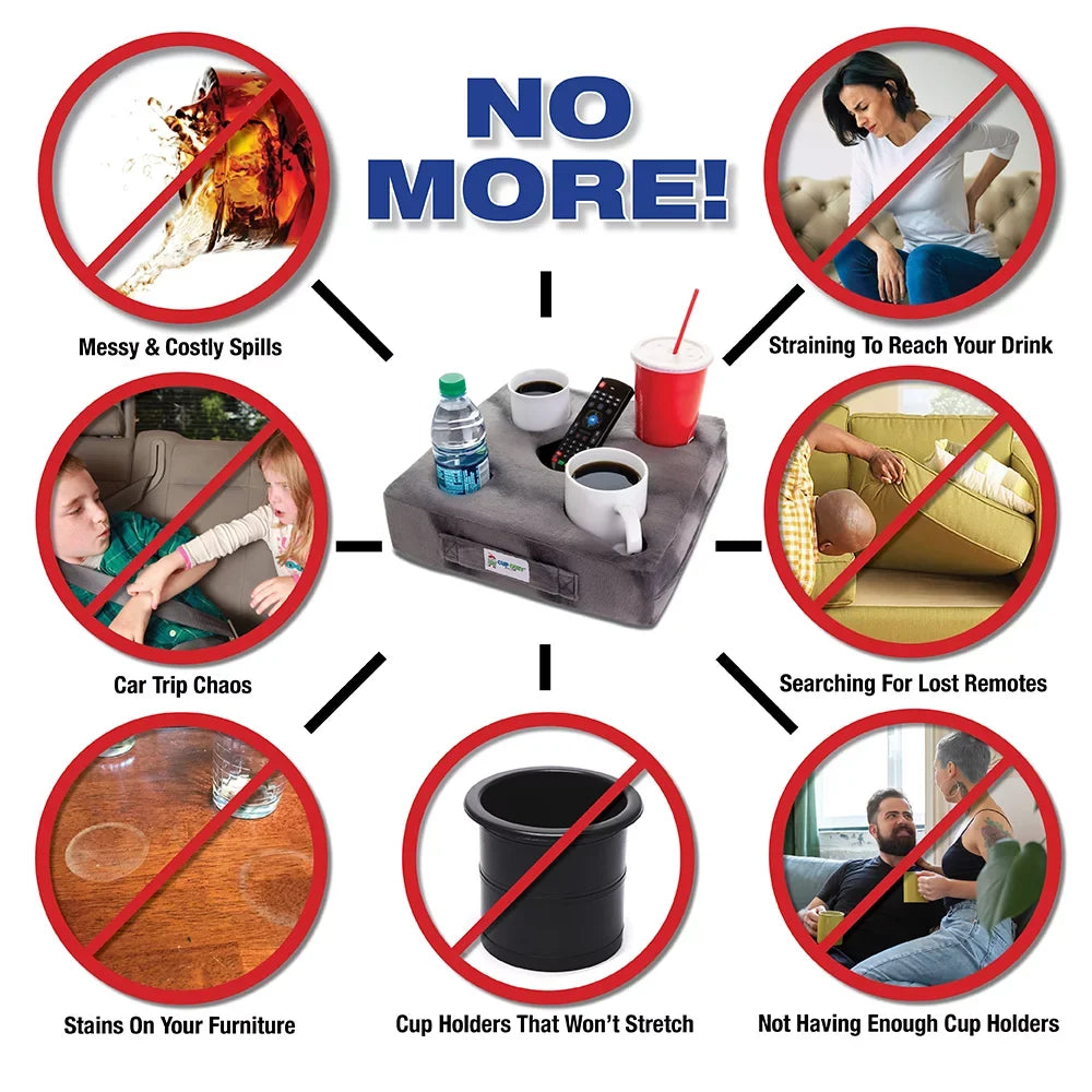 Use Keep TV RV, close spills. (Teal) Deluxe Cup world's cave, and Pillow park, prevent drinks BEST anywhere-Couch, man it floor, As Cozy beach -The car, and Seen cup your holder! bed, more! on