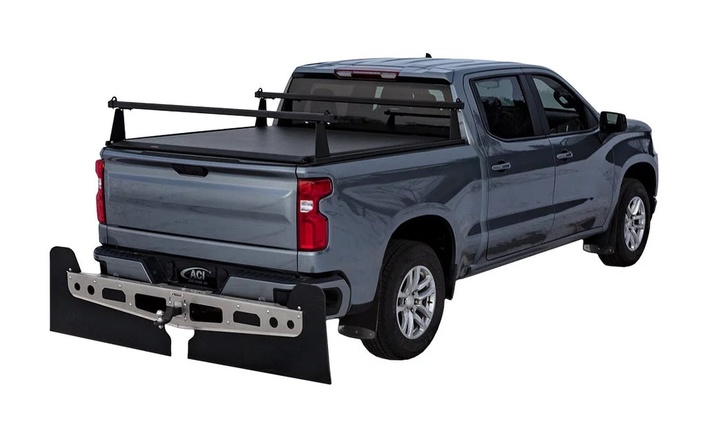 2015-2022 Canyon Black Aluminum F4020082 Colorado Fits Racks Truck GMC M-series Matte Fits Bed ADARAC Chevrolet 6'