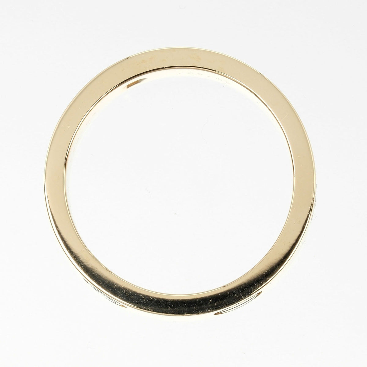 ring, gold, K18 dimension diamond, yellow approx. I132124019 3P, Cartier 8.67g, Love half 15 (Good) Pre-Owned